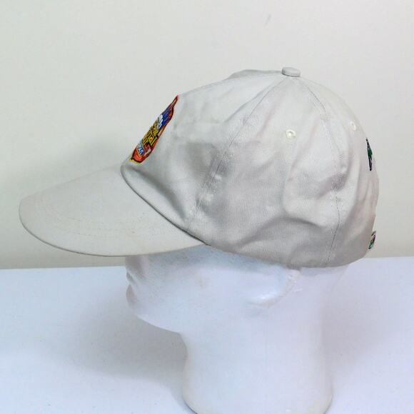 Vintage 2000 NCAA Final Four Strapback Hat Indianapolis Tan Mountain Dew Logo - Picture 5 of 6